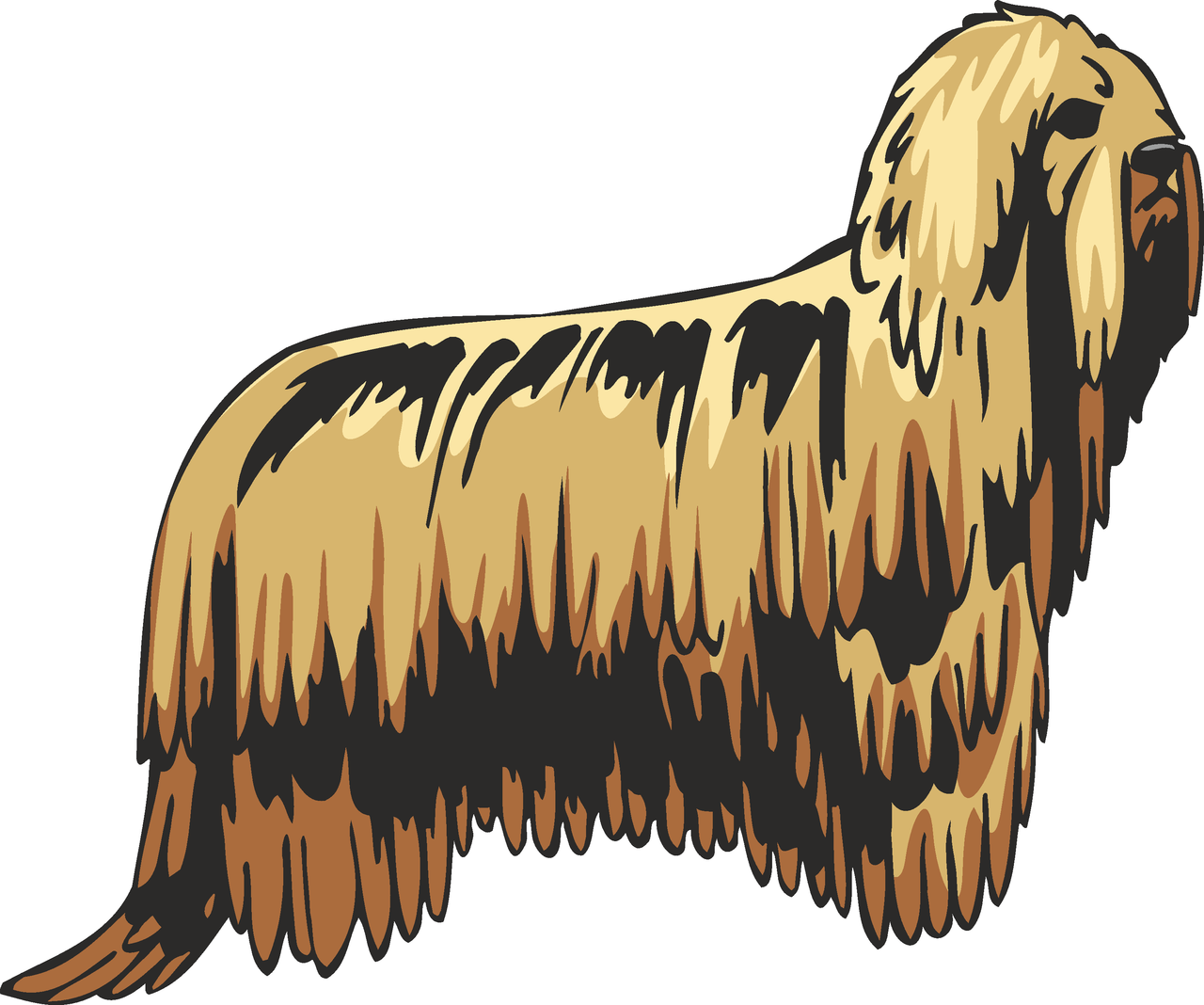 Komondor Dog Sticker