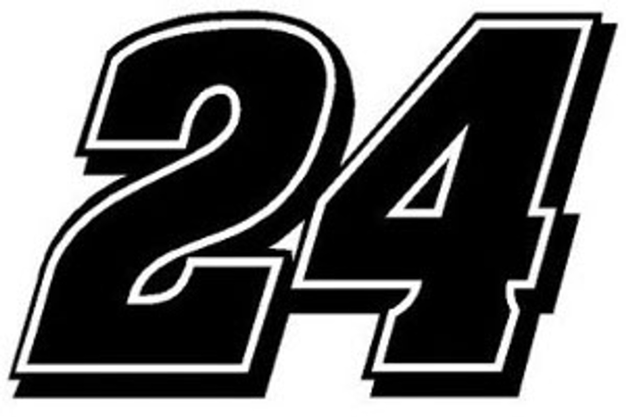 Jeff Gordon 24 Racing Decal