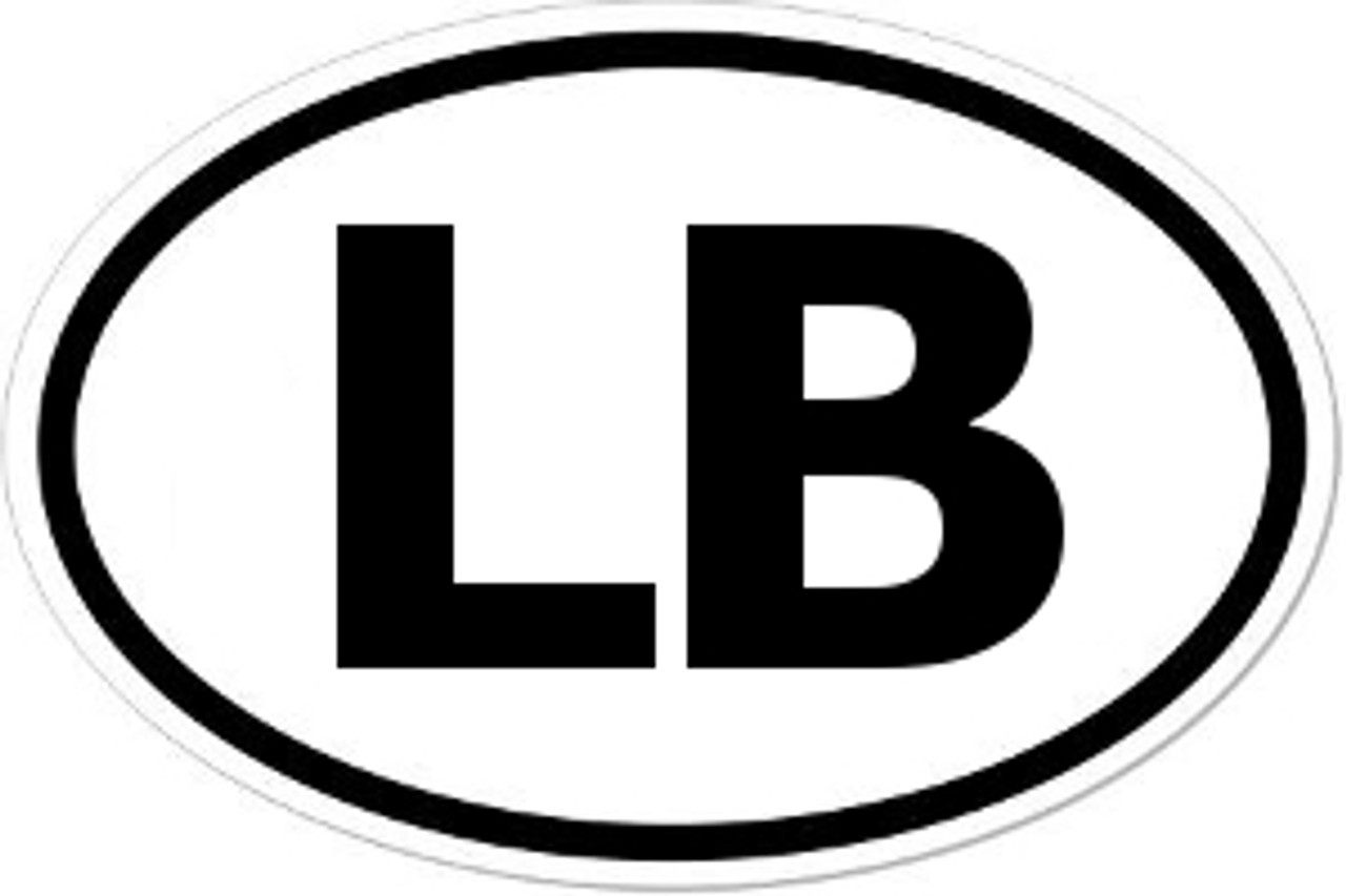 LV La Victoria Farm 3x5 Inch Custom Oval Bumper Stickers –