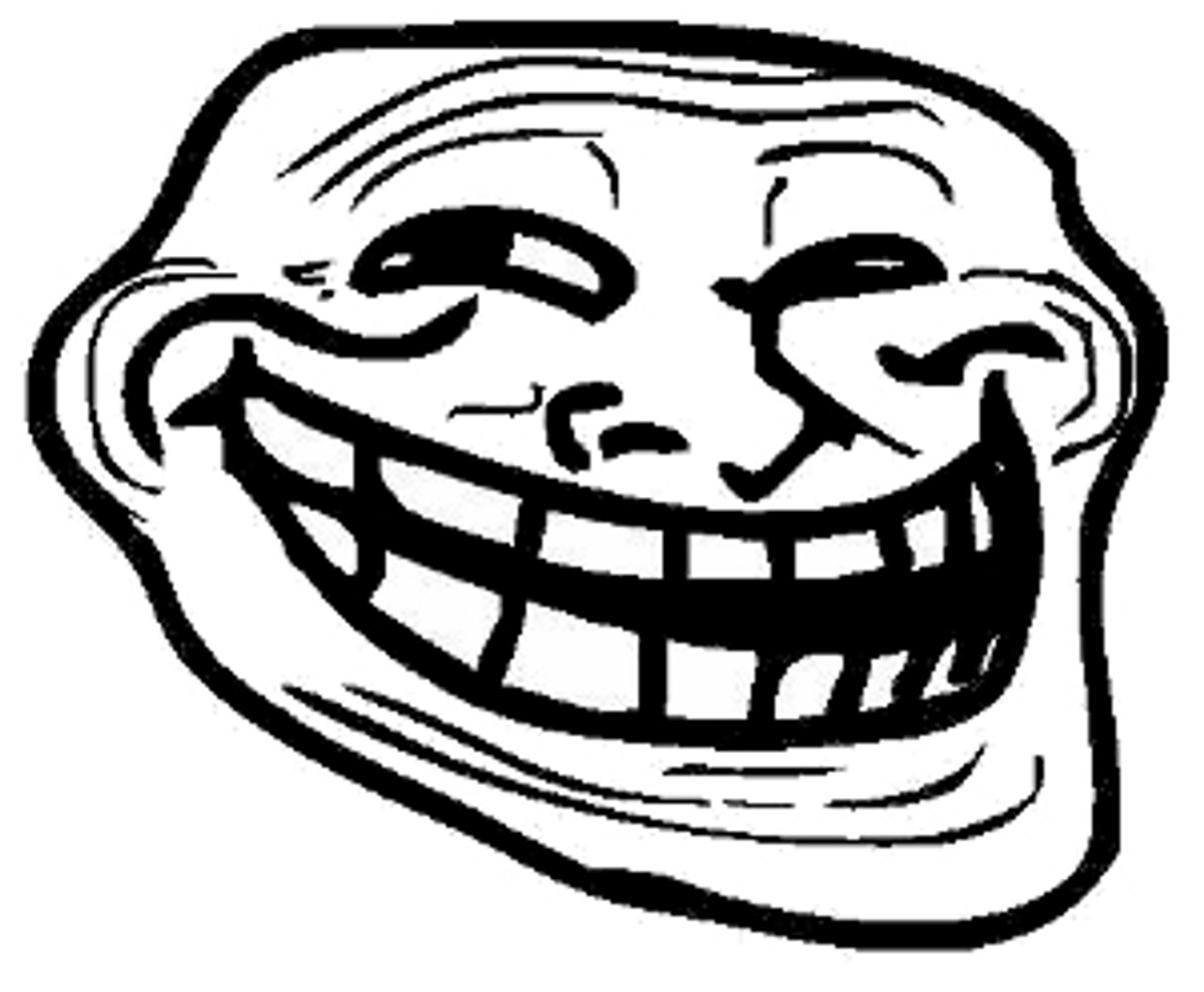 Troll face Cut Out Stock Images & Pictures - Alamy