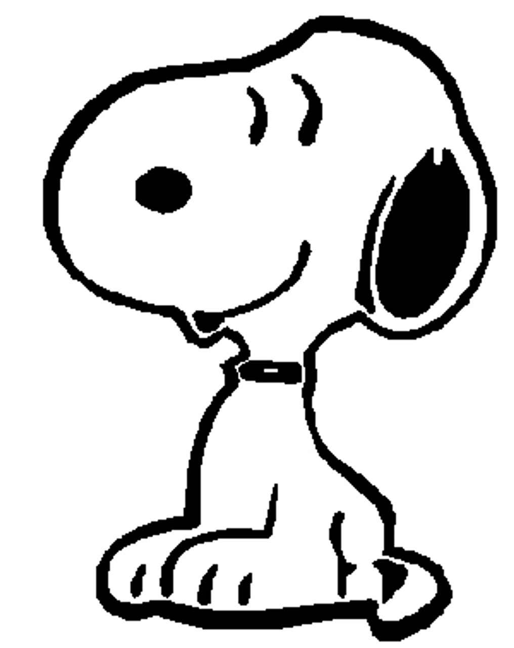 Snoopy Dancing – Cartoon Stickers And Decals For Your Car And Truck, Custom Made In the USA