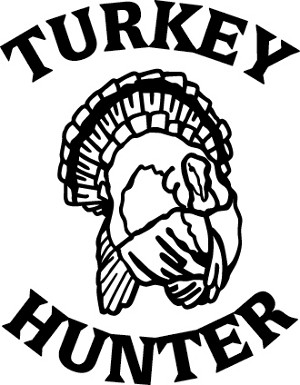 Turkey Hunter Decal