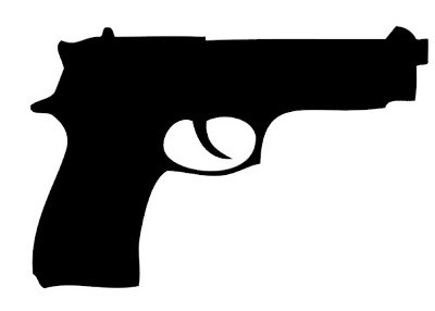 Beretta Pistol Decal 1