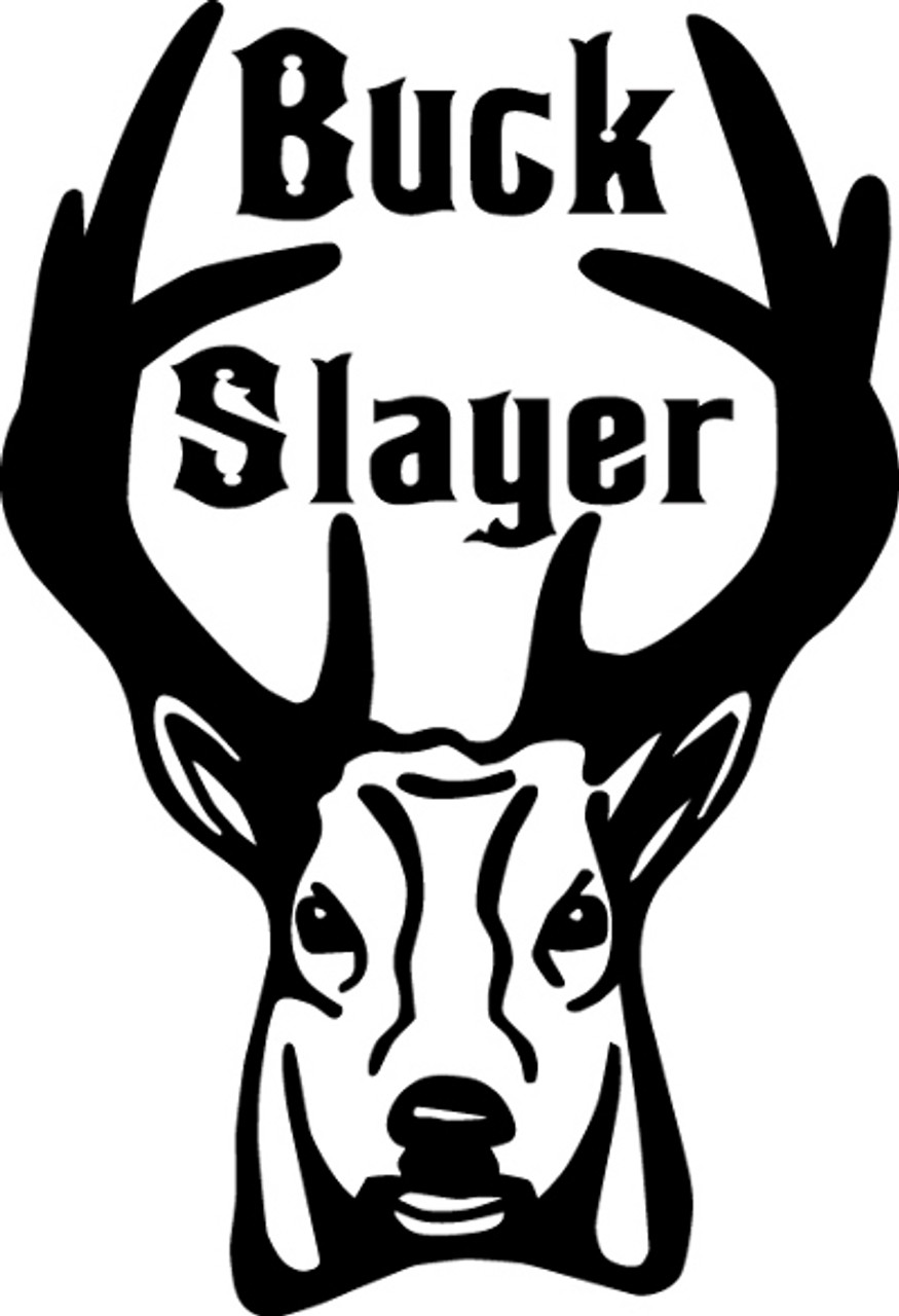 Buck Slayer Hunting Decal #8