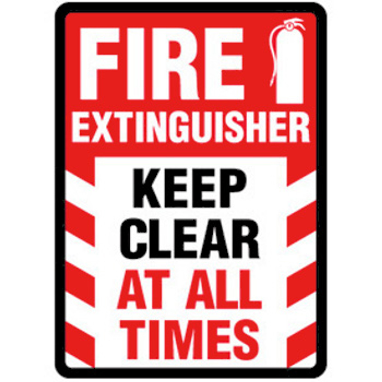 Fire Extinguisher Keep Clear At All Times