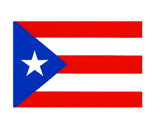 Puerto Rico Flag Decal