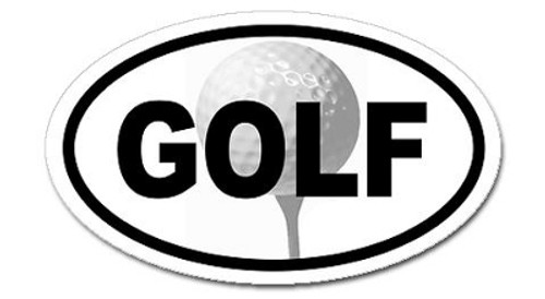 Golf  -  Bumper Sticker