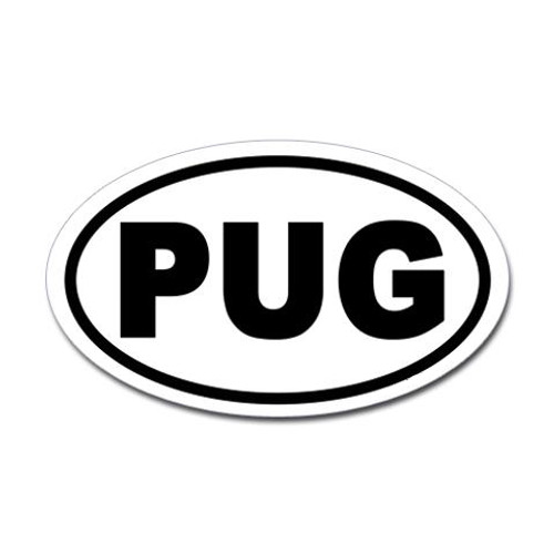 Dogs Oval Sticker