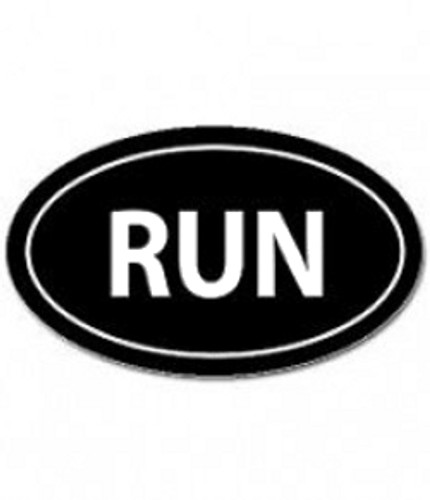 Run  -  Bumper Sticker