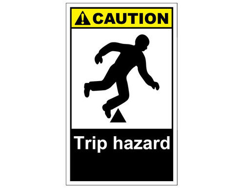 ANSI Caution Trip Hazard