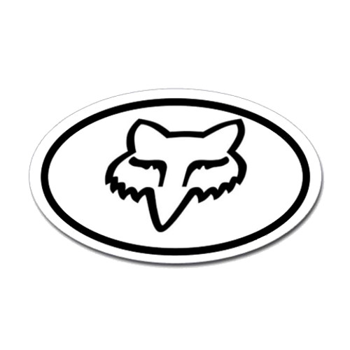 Racing Oval Sticker