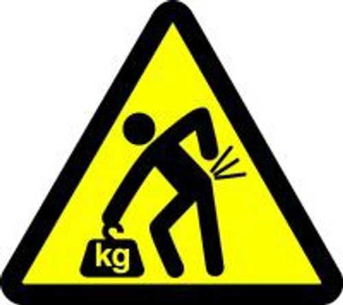 Lifting Hazard (ISO Triangle Hazard Symbol)