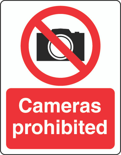 Cameras Prohibited
