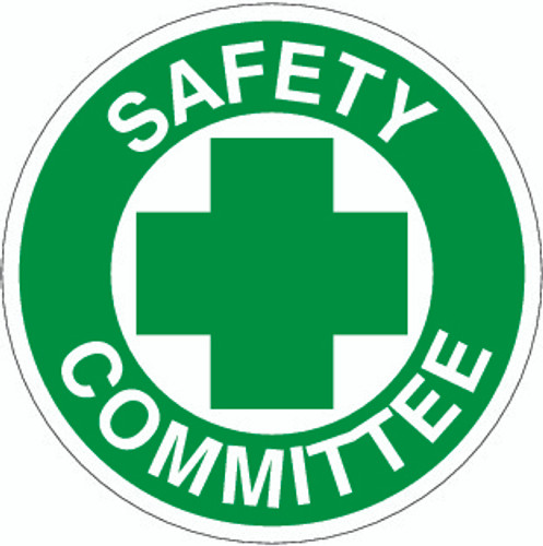 Safety Committee Hardhat Sticker