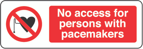 No Access For Persons With Pacemakers