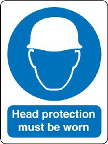 Head Protection Must Be Worn