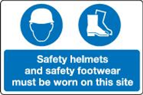 Safety Helmets And Safety Footwear Must Be Worn On This Site