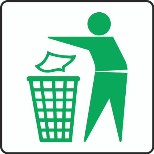 Trash Recycle Sign
