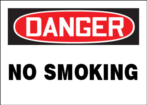 Danger - No Smoking - Multipack Signs