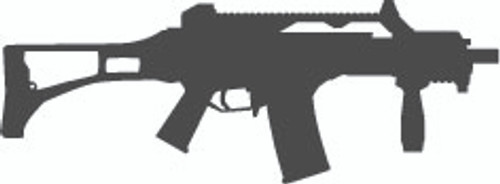 HK G36C Rifle Decal