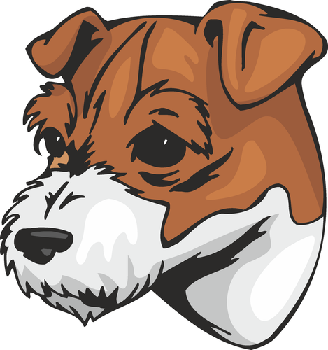 Jack Russel Terrier Dog Sticker