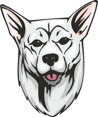 Korean Jindo Dog Sticker