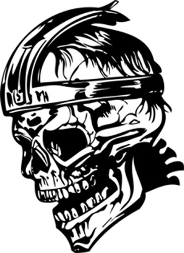 The Young Prince Skull Decal