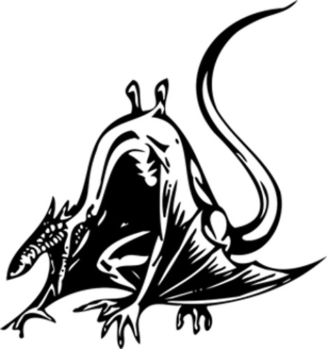 Vampire Dragon Decal