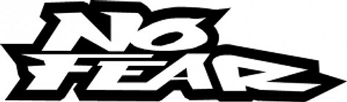 No Fear Outline Decal
