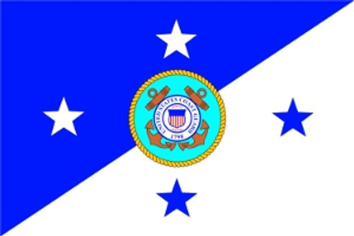 US Coast Guard Commandant Flag