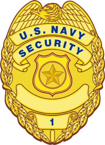 US Navy Security Badge