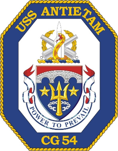 US Navy USS Antietam CG54