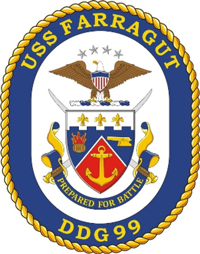 US Navy USS Farragut DDG 99