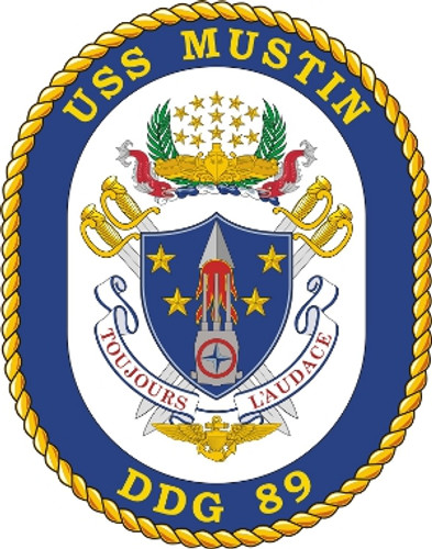 US Navy USS Mustin DDG 89