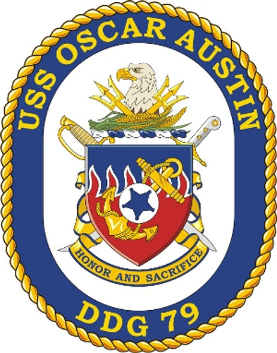 US Navy USS Oscar Austin DDG 79