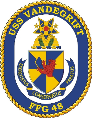 US Navy USS Vandegrift FFG 48