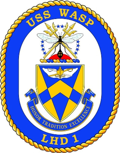 US Navy USS Wasp LHD 1