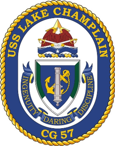 US Navy USS Lake Champlain CG 57