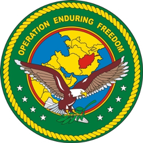 USA Operation Enduring Freedom Central Command