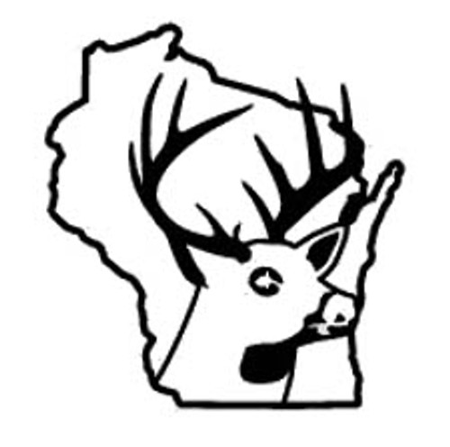 Wisconsin State Deer Decal
