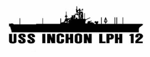 USS Inchon Decal