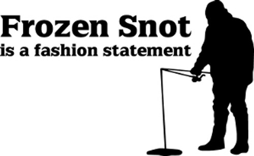 Frozen Snot Fishing Decal