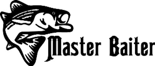 Master Baiter Fishing Decal