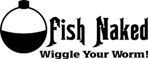 Fish Naked Fishing Decal