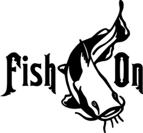 Fish On Decal #7