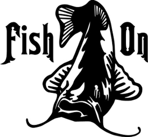 Fish On Decal #5