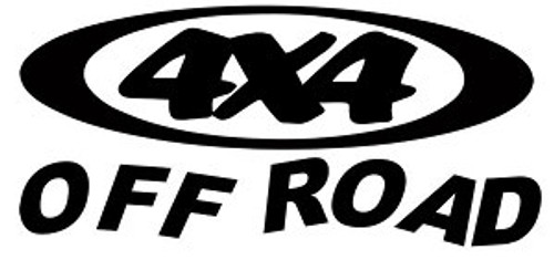 4 x 4 Off Road Decal #1