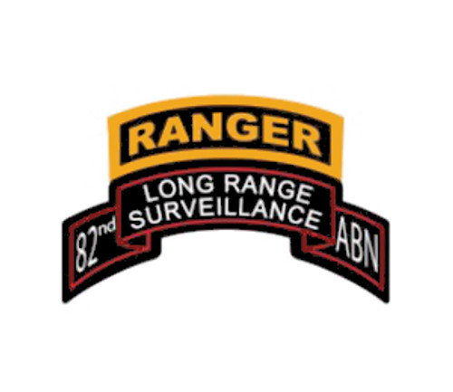 USA 82nd Ranger Long Range Surveillance Scroll
