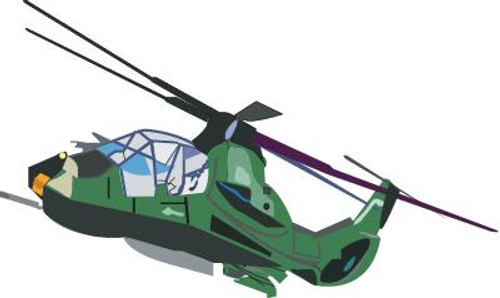 Comanche RAH-66 Helicopter (Color)