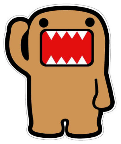 JDM Domo Color Sticker